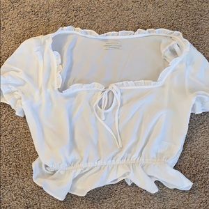 Urban outfitters white peasant top! 🕯✨